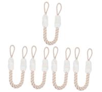 Toyvian 5pcs Door Strap Latch Stopper Cotton Rope Cat Door Latch Finger Pinch Guard Security Pull Cord Slam Protector