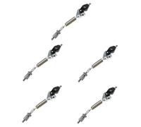 Toyvian 5pcs Drum Foot Pedal Springs Stainless Steel Tensioner High Elasticity for Bass Drum Pedals Easy to Install and Reliable Percussion Parts