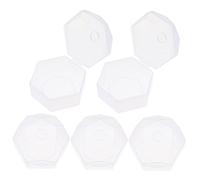Toyvian 5pcs Dummy Box Holder Clip Storage Case Holder for Months Bibs Dummy Box
