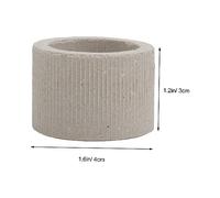 Toyvian 5pcs Durable Water Plant Fixed Ring Pottery Aquarium Holder for Fish Tanks Gravity Weighted Aquatic Plant Sinkers Practical Fixed Cup