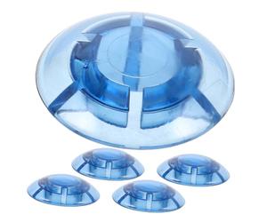 Toyvian 5pcs Effects Pedal Nail Head Pedal Cap Guitar Effect Footswitch Toppers Caps Footswitch for Guitar round Volume Knob Covers