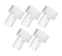 Toyvian 5Pcs Electric Duckbill Valves for Breast Pumps Backflow Silicone Parts Inner Diameter Safe Durable Valves for Nursing Accessories