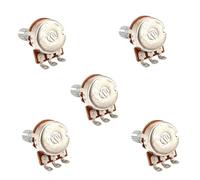 Toyvian 5pcs Electric Guitar Potentiometers Musical Instrument Accessories for Volume and Tone Control Compatible Electric Guitars Replacement Parts