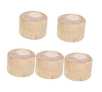 Toyvian 5pcs First Haircut Keepsake Box Wooden Hair Storage Holder for Boys Girls Capacity Memory Container to Preserve Precious Strands Nursery Decor