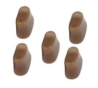 Toyvian 5pcs Flute Rubber Block Mute Pads for Flute Key Button Accessories for Music Practice