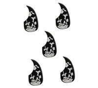 Toyvian 5pcs Guitar Scratch Plate Protection Pickguard for Acoustic Guitar Protector Plate Pickguard for Accessory