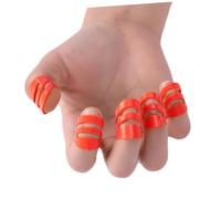 Toyvian 5pcs Guitar Thumb Finger Picks Plectrums for Guitar Bass Banjo Comfortable Ergonomic Design