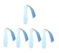 Toyvian 5pcs Guzheng Pick Holder Portable Nail Storage Boards for Instruments and Vintage Style Organize Your Picks and Nails