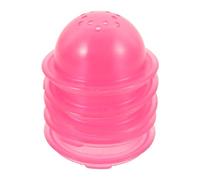 Toyvian 5Pcs Hamster Tube Connectors Cage Tunnel Accessories Plastic Pink DIY Hamster Maze outside The Cage Stopper for Small Pets