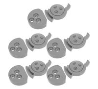 Toyvian 5pcs Heavy Duty Plastic Table Connector Kit with Metal Hardware for Meeting and Training Sessions, Sturdy Furniture Buckle Connectors Offering Longevity and Seamless Appearance