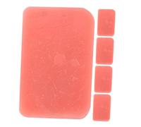 Toyvian 5pcs Lifelike Luncheon Meat Decoration PVC Fake Meat Slice Model for Restaurant Hotel Museum Props Realistic Artificial Food Display Pretend Play