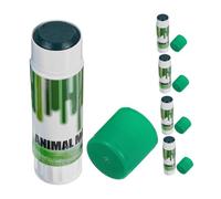 Toyvian 5pcs Livestock Marking Crayons Green Animal Marker Crayons for Cattle Sheep Goats Pigs Outdoor Use Fading Resistant Farm Pen Tools