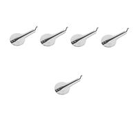 Toyvian 5pcs Metal Jaw Harp for Beginners Portable Mouth Musical Instrument for Ethnic Music Unique Melodies Great for Music