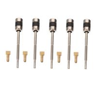 Toyvian 5pcs Metal Violin Bow Frog Screw Accessory for Easy Repair and Lightweight and Professional Violin Replacement Tool Compatible Ergonomic Design for Enhanced User