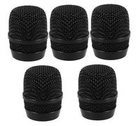 Toyvian 5pcs Mic Grill Head Mesh Microphone Grill Replacement for Cordless Mic Compatible for Bayer