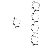 Toyvian 5pcs Microphone Headset for Singing Speaking Classroom Teacher Use Live Performance Microphone