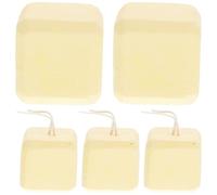 Toyvian 5pcs Molar Stones for Pets Small Animals Chew Natural Mineral Substance Beige Blocks to Grind Dental Calculus and Attract Pet's Attention Suitable for Rabbits Hamsters