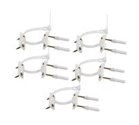 Toyvian 5pcs Nylon Furniture Straps Safety Straps for Furniture Anchors Kit Childproofing Wall Anchors Secure Tv Stand Bookcase Cabinet Wardrobe