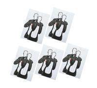 Toyvian 5pcs Paper Target Precision Sheets Human Design Paper Targets Suitable for Indoor and Outdoor Ranges for Extended Practice Sessions Portable Supplies
