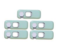 Toyvian 5pcs Pinch Hand Locks Childproof Safety Locks for Cupboard Cabinet Tv Cabinet Prevent Boys and Girls from Accidents