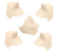 Toyvian 5pcs Plastic Clarinet Thumb Rest Finger Cover Cushion Pads Compatible with Descant Recorder Clarinet Finger for Music Practice and Injury Prevention