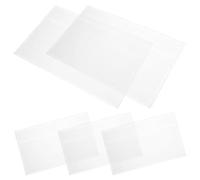Toyvian 5pcs Plastic Currency Sleeves Hard Money Holder for Commemorative Bills Easy Identification and Categorisation, Sturdy Bill Protector for Collectors and Organisers