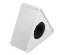 Toyvian 5pcs Portable Abs Microphone Logo Flag Station for Interviewing Karaoke Streaming