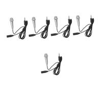 Toyvian 5pcs Portable Mini Microphones for Singing Tiny Recording Microphones for Phone Laptop Small Mic for Recording Tablet Mini Mic