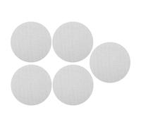 Toyvian 5pcs Round Fabric Lampshade Diffuser for Ceiling Fan Spotlight Light Softener Covers Cloth Replacement Shades for Recessed Drum-Style Fixtures Easy Installation and Glare Reduction
