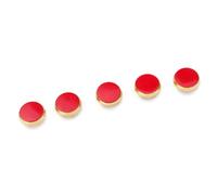 Toyvian 5pcs Saxophone Metal Buttons Replacement Accessories Saxophone Pad Pads for Repairing Musical Instrument