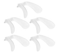 Toyvian 5pcs Silicone Nose Pad with Screw-in Bottom and Anti-Slip Cushioned Feel Eyeglasses Nose Pad Replacement for Sunglasses and Eyewear U Shaped for Adults