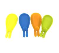 Toyvian 5pcs Silicone Rabbit Glass Identification Markers for Party Cups, Easy to Clean and Creative Drink Identifiers, Unique Wine Glass Charms for Gathering and Festive Fun Random Color