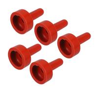 Toyvian 5pcs Small Animal Feeding Nipples for Lambs Lamb Milk Bottle Nipples Easy to Clean for Piglets Sheep Calves