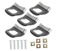 Toyvian 5Pcs Stainless Steel Pressure Cooker Side Handles Replacement Heat-Resistant Pot Handles with Dual Fit for Soup Cookers Steamers Stockpots and Easy to Install