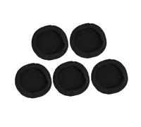 Toyvian 5pcs Tenor Saxophone Dust Cap Cover Breathable Saxophone Bell Cover Black Velvet for Practicing and Performance