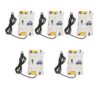 Toyvian 5pcs Travel Insulated Bottle Warmer Bag for Boy Girl Portable Warming Efficient Heat Preservation for Breastmilk The Go Convenient and Safe Design