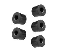 Toyvian 5pcs Trombone Rubber Feet Bumpers with Secure Fit and Slip-on Design, Sturdy Rubber Material Protectors for Tenor Trombone Water Key and Slide End Covers