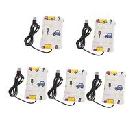 Toyvian 5pcs USB Portable Milk Warmer Bag for Newborns Heat Preservation Efficient Nutritional Maintenance for Travel Home Use