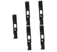Toyvian 5pcs Violin Bow Grip for Violins Rubber Design for Comfortable Posture for Beginners and Young Musicians and Finger