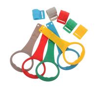 Toyvian 5pcs Walking Assistant Rings for Cribs and Playpens Stand Up Handles to Build Confidence Support Arm Strength and Enhance Coordination