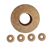 Toyvian 5pcs Wooden Stoppers for Hydroponic Plants Hydroponics Vase Lid for DIY Water Propagation Compatible with Various Glass Containers Natural Design Convenient Center Hole for Easy