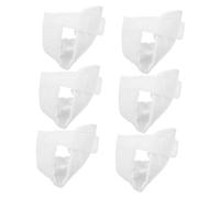Toyvian 6 Pcs Cotton Cloth Diapers Baby Wearable Reusable Skin-Friendly Infant Newborn Pants Classic White Suitable for Weight 2.5-5kg Convenient Changing