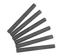 Toyvian 6 Pcs Versatile Graphite Electrode Rod with High Conductivity and Chemical Stability Temperature Resistant Graphite Stick for Casting and Physics Experiments Easy Installation
