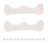 Toyvian 6 Sheets Golden Star Glitter Freckle Temporary Tattoos Face Stickers Easy Application on Water Transfer Paper for Party and Festival Use, Stylish and Versatile Makeup Accessories
