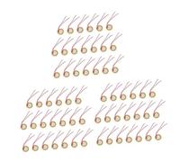 Toyvian 60pcs Buzzer Piezo Amplifiers Discs Trigger Drum Disc for Quizzes Sound Sensor Music Trigger Drum Low Power Consumption High Sensitivity Easy to Install