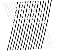 Toyvian 60pcs Guitar Fretboard Side Notes Inlay Dot Kit for Electric Guitar Fretboard Inlay Maker for Accessories and Secrets