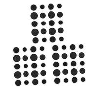 Toyvian 60pcs Kazoo Flute Diaphragms Replacement Membrane for Flute Accessories Compact and Portable Musical Instrument Supplies for Kazoo Ukulele Guitar and More