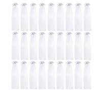 Toyvian 60pcs Mesh Drawstring Folding Hand Fan Bag with Sheer Fabric and Easy Open Close Design, for Travel and Weddings, Prevents Items from Falling