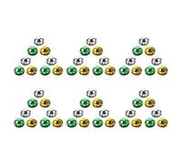 Toyvian 60pcs Metal Jingle Bells for Pet Collars Christmas DIY Craft Charms with Crisp Sound Pendant Decorations for Cat Dog Safety and Holiday Ornaments