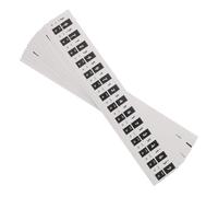 Toyvian 60pcs Numbered Harmonica Note Stickers for 24-hole/28-hole Harmonicas in C Key Removable Self-adhesive Scale Labels for Beginner Learning